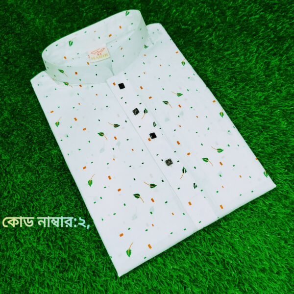 আদি প্রিন্ট ,সবুজ পাতা কোড নাম্বার (২)